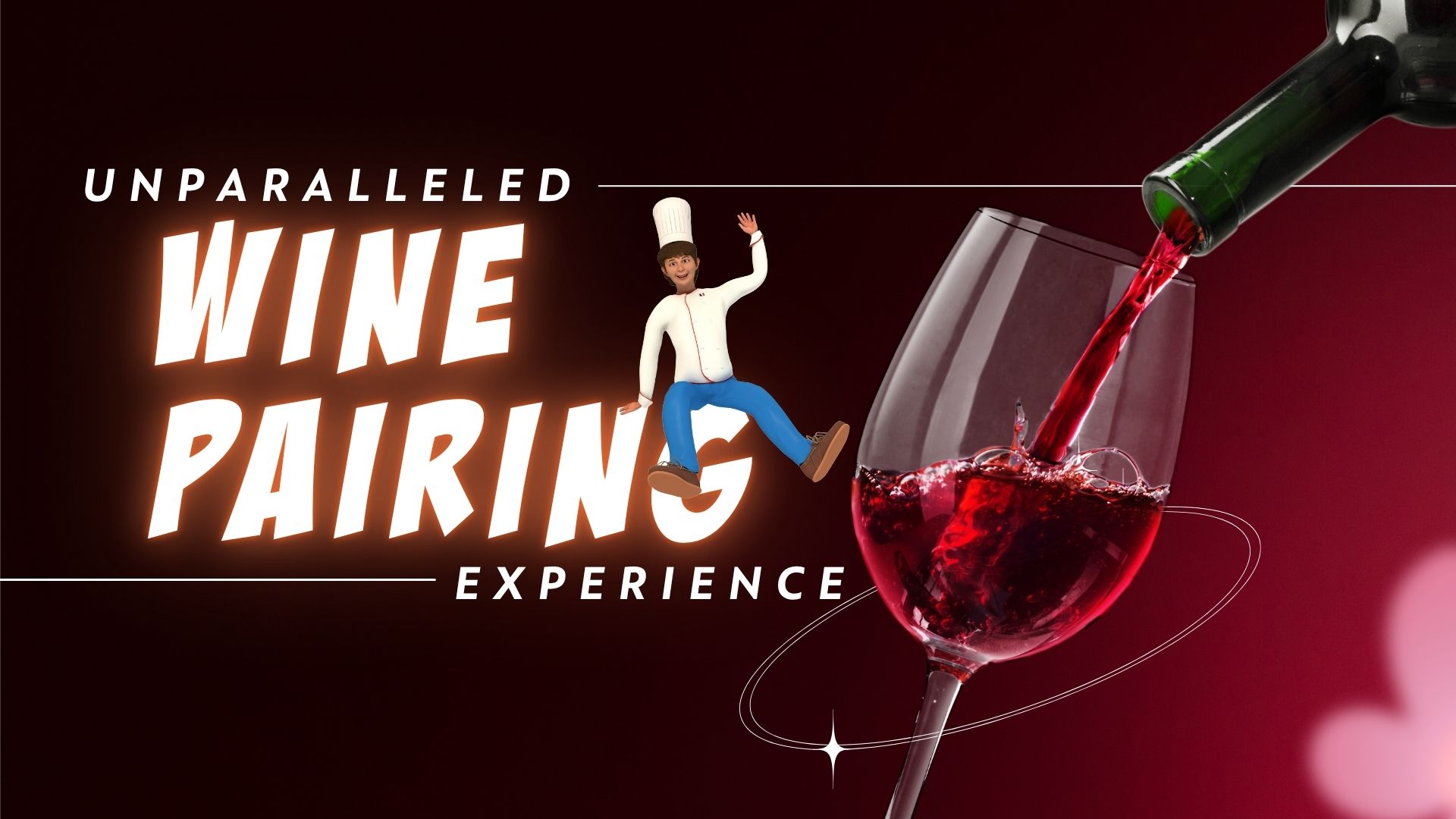 Flavours through wine pairing with Le Petit Chef