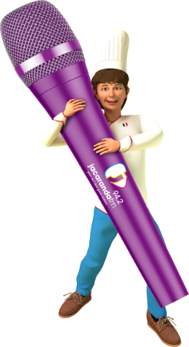 Le Petit Chef_w Jacaranda FM microphone